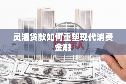 定安灵活贷款如何重塑现代消费金融