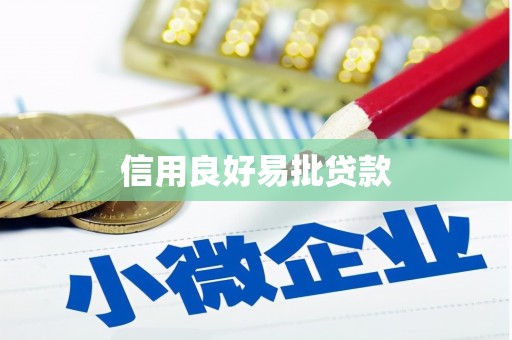定安信用良好易批贷款
