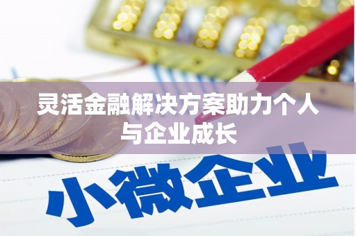 定安灵活金融解决方案助力个人与企业成长