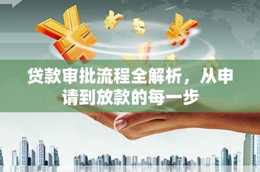 定安贷款审批流程全解析，从申请到放款的每一步