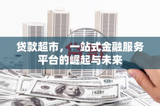 定安贷款超市，一站式金融服务平台的崛起与未来
