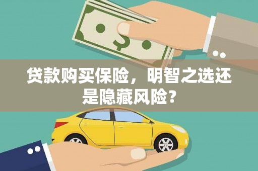 定安贷款购买保险，明智之选还是隐藏风险？