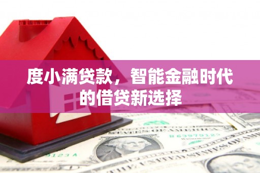 定安度小满贷款，智能金融时代的借贷新选择