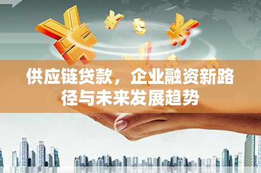 定安供应链贷款，企业融资新路径与未来发展趋势