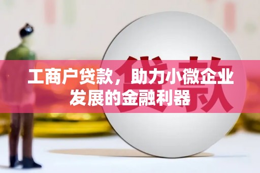 定安工商户贷款，助力小微企业发展的金融利器