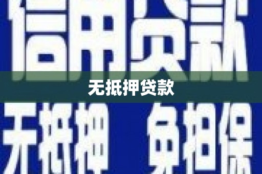 定安无抵押贷款