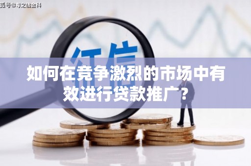 定安如何在竞争激烈的市场中有效进行贷款推广？
