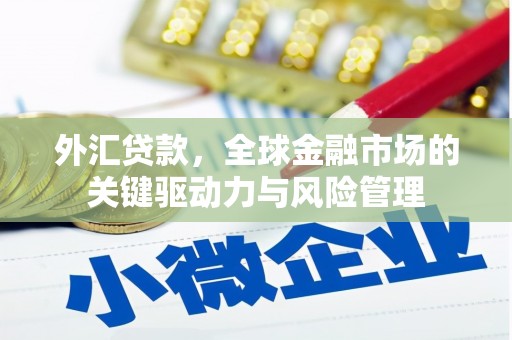 定安外汇贷款，全球金融市场的关键驱动力与风险管理