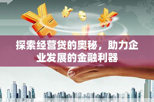 定安探索经营贷的奥秘，助力企业发展的金融利器