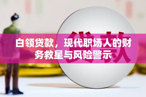 定安白领贷款，现代职场人的财务救星与风险警示