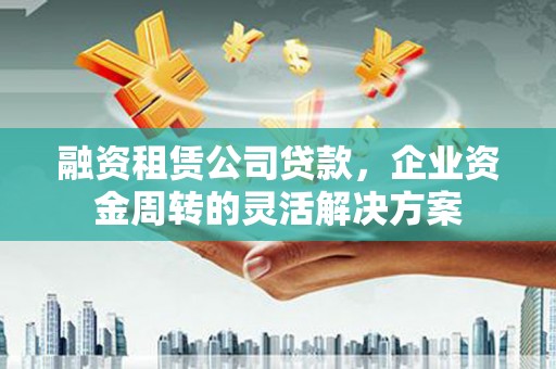 定安融资租赁公司贷款，企业资金周转的灵活解决方案