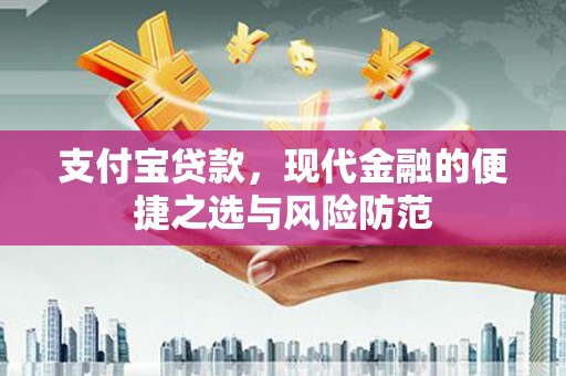定安支付宝贷款，现代金融的便捷之选与风险防范