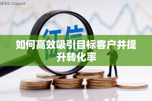 定安如何高效吸引目标客户并提升转化率