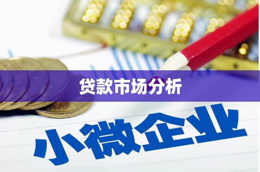 定安贷款市场分析