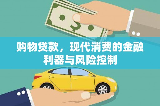 定安购物贷款，现代消费的金融利器与风险控制