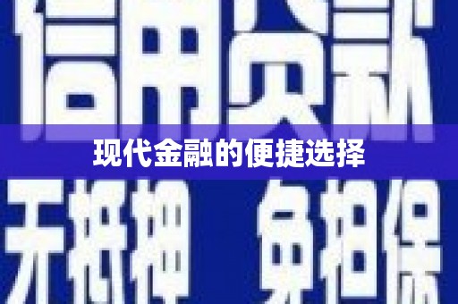 定安现代金融的便捷选择