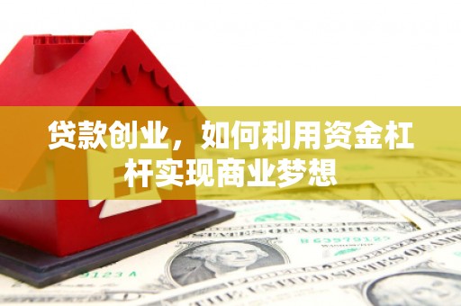 定安贷款创业，如何利用资金杠杆实现商业梦想