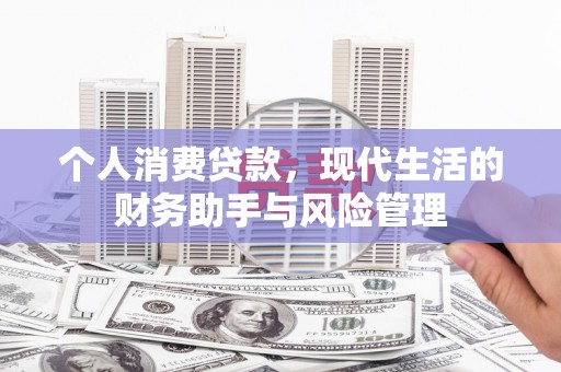 定安个人消费贷款，现代生活的财务助手与风险管理