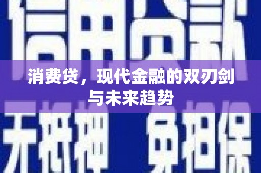 定安消费贷，现代金融的双刃剑与未来趋势