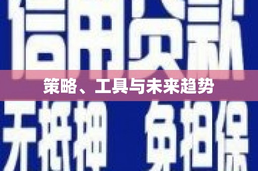 定安策略、工具与未来趋势