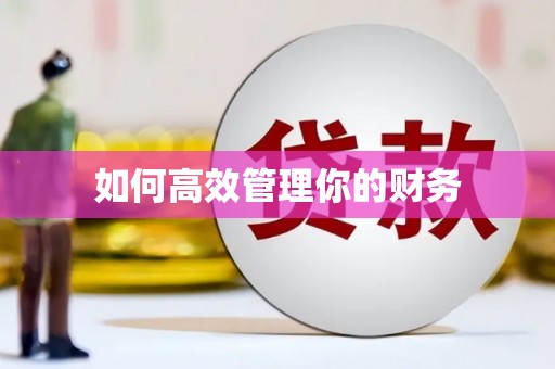 定安如何高效管理你的财务