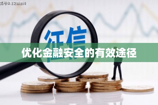 定安优化金融安全的有效途径