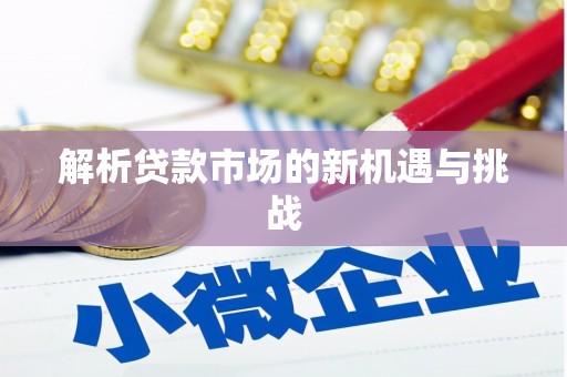 定安解析贷款市场的新机遇与挑战