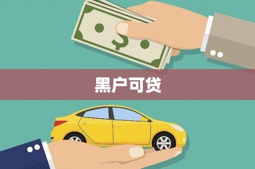 定安黑户可贷